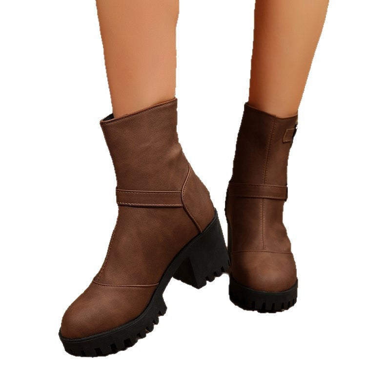 Vintage Inspired Orthopedic Boots