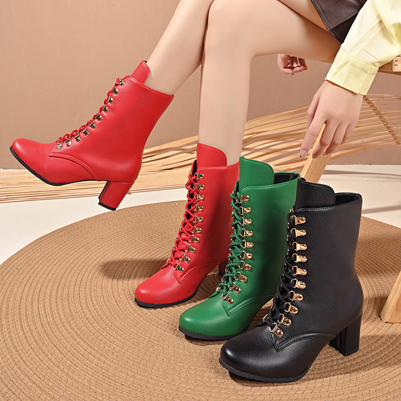Vintage Inspired Orthopedic Boots