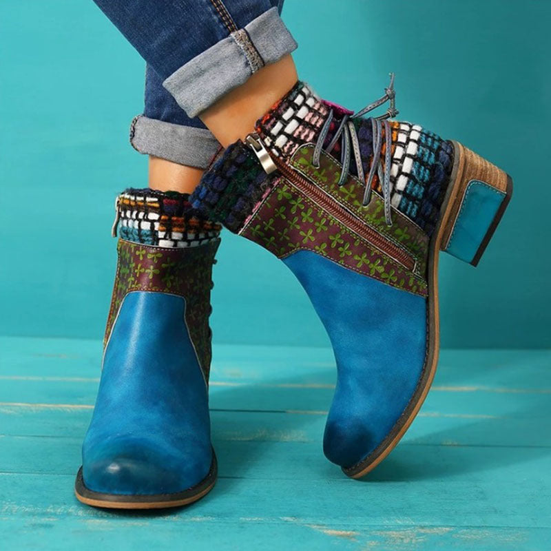 Chic Orthopedic Boots with Unique Design