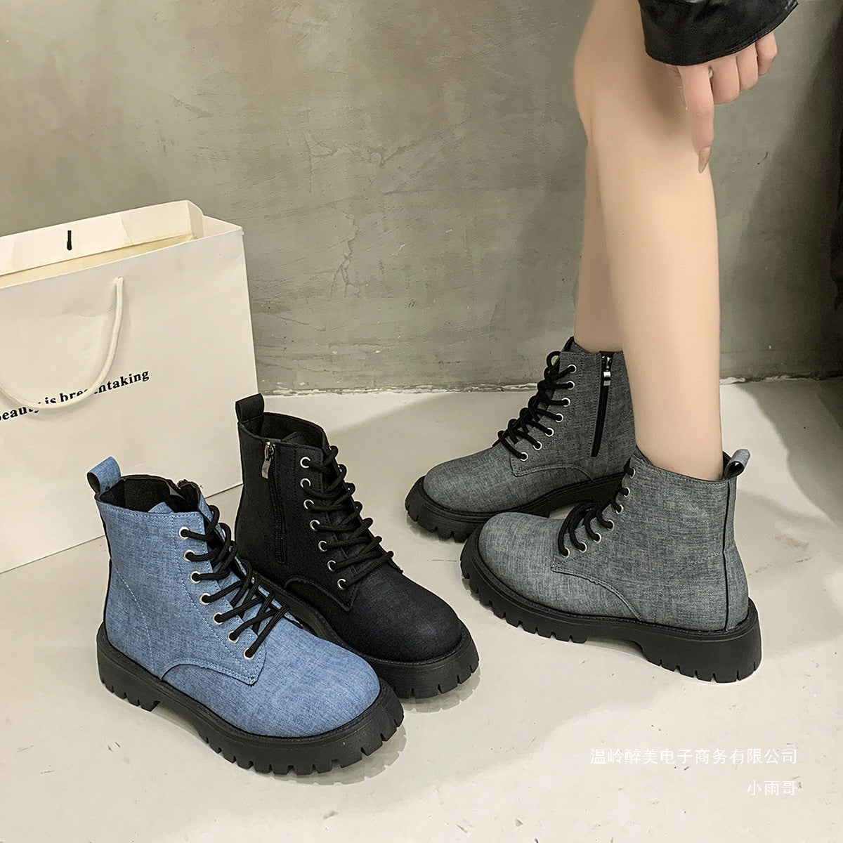 Chic Orthopedic Boots with Unique Design