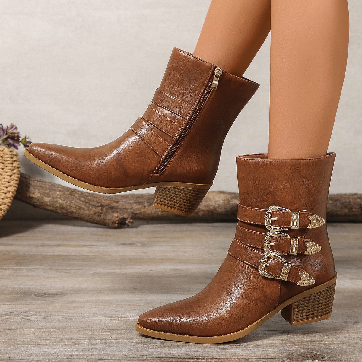 Vintage Inspired Orthopedic Boots