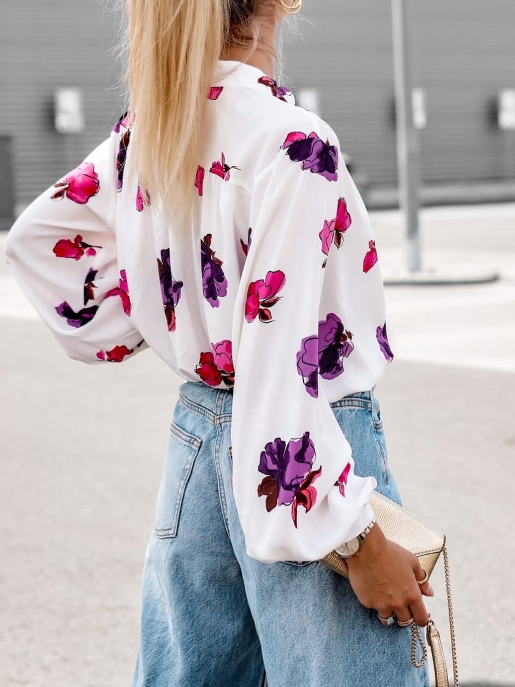 Vintage Inspired Blouse with a Contemporary Edge