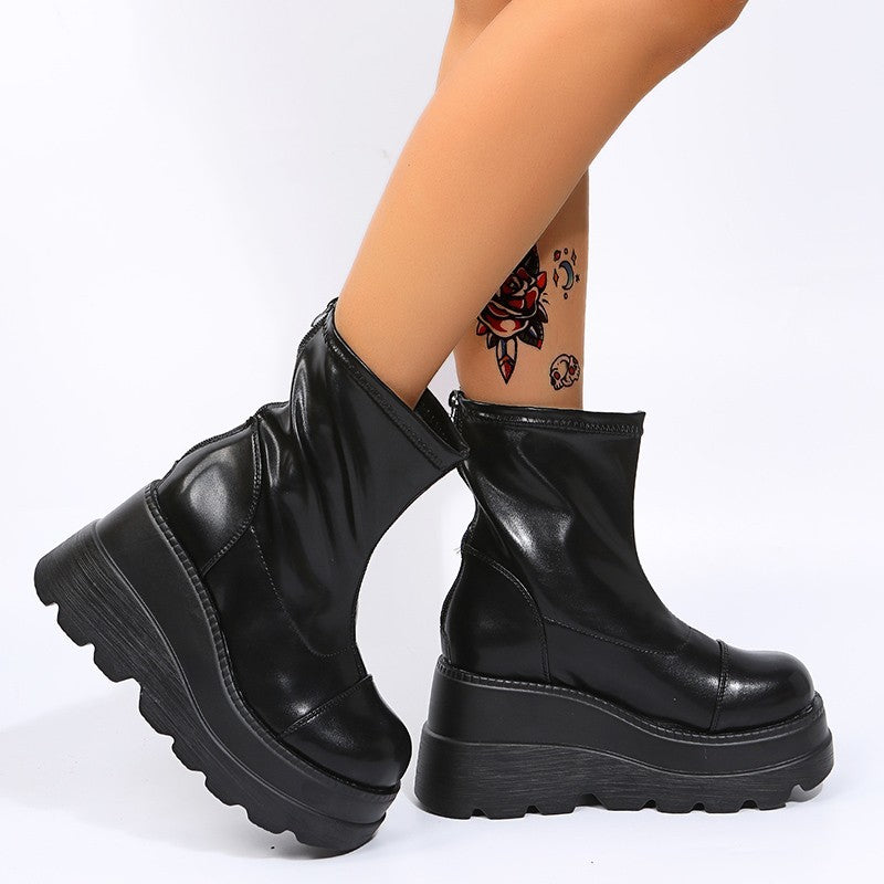 Vintage Inspired Orthopedic Boots