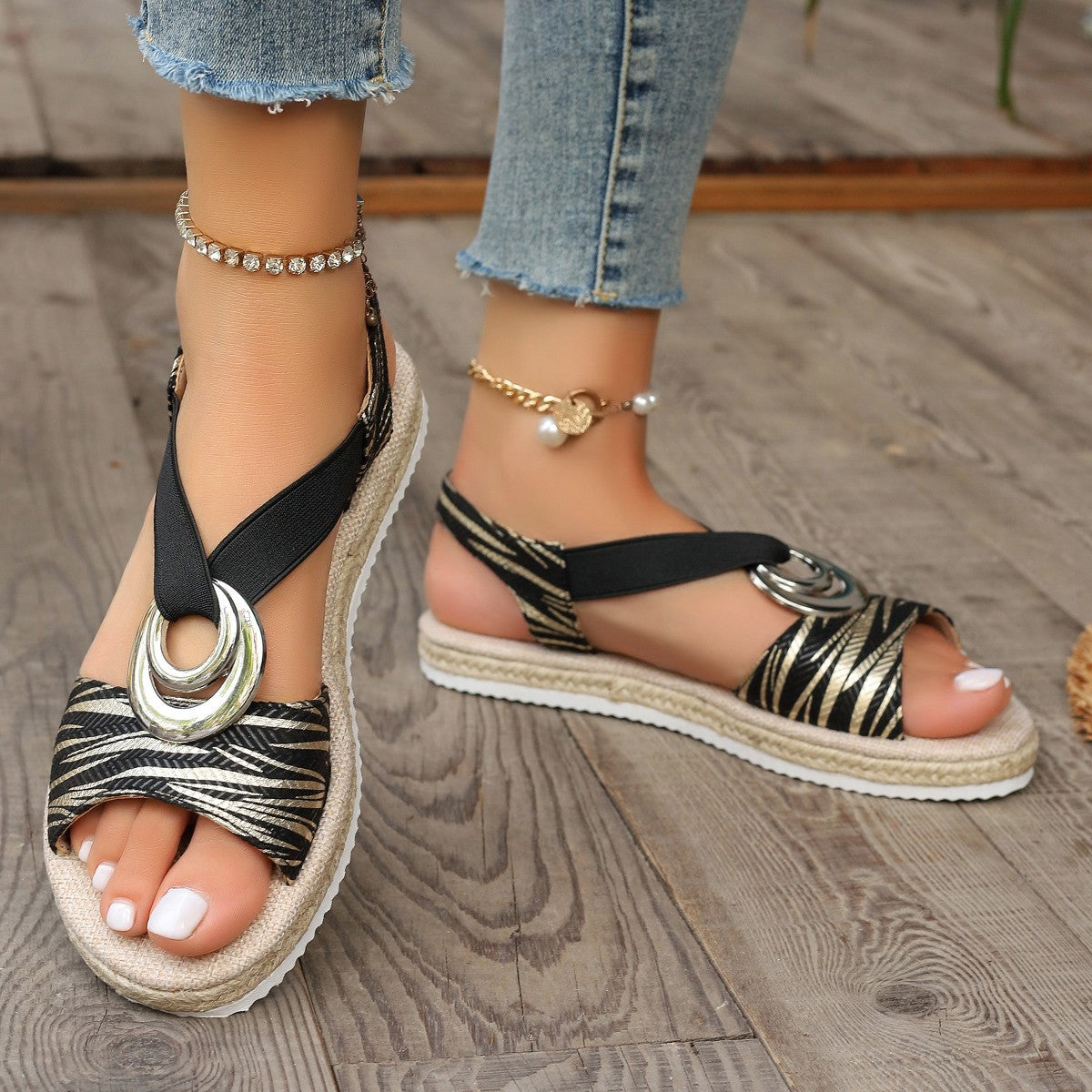 Classic Orthopedic Sandals with Timeless Style
