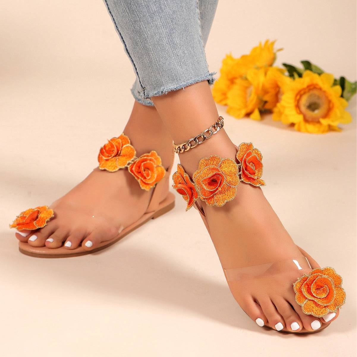 Chic Orthopedic Sandals with Unique Design