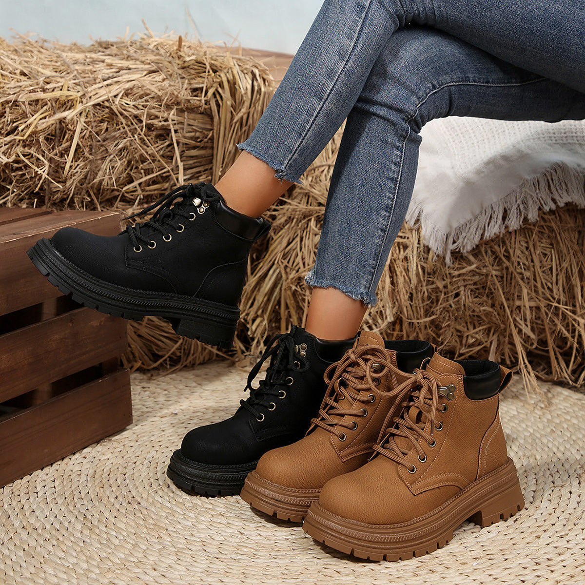 Classic Orthopedic Boots with Timeless Style