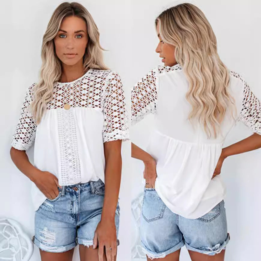 Classic Vintage Blouse with a Flattering Fit