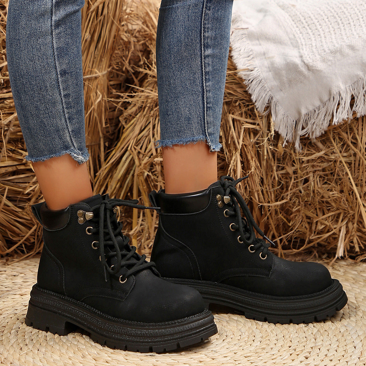 Classic Orthopedic Boots with Timeless Style