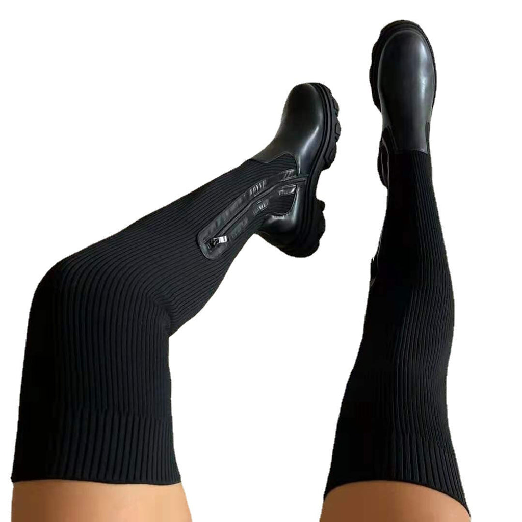 Chic Orthopedic Boots with Unique Design