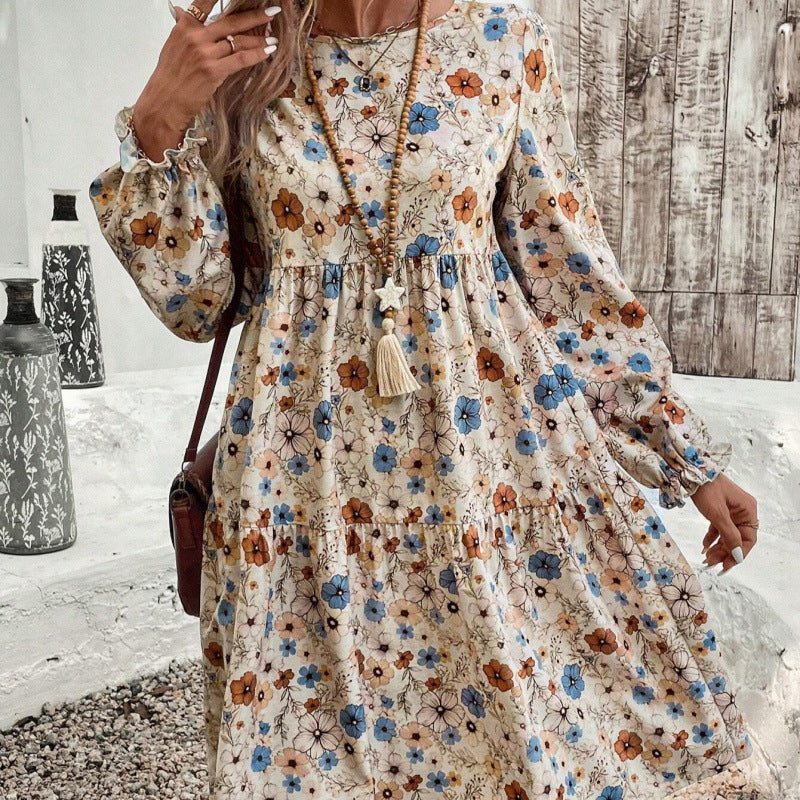 A Vintage Style Dress with Delicate Timeless Details