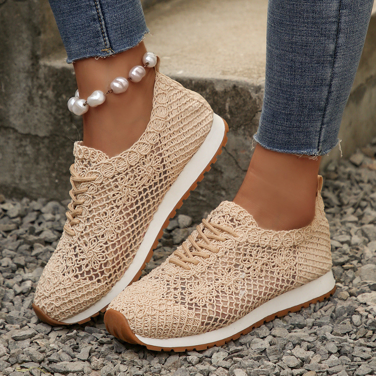 Chic Orthopedic Sneakers with Unique Design