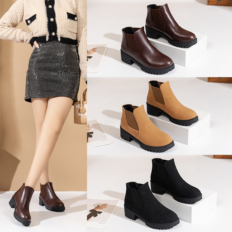Chic Orthopedic Boots with Unique Design