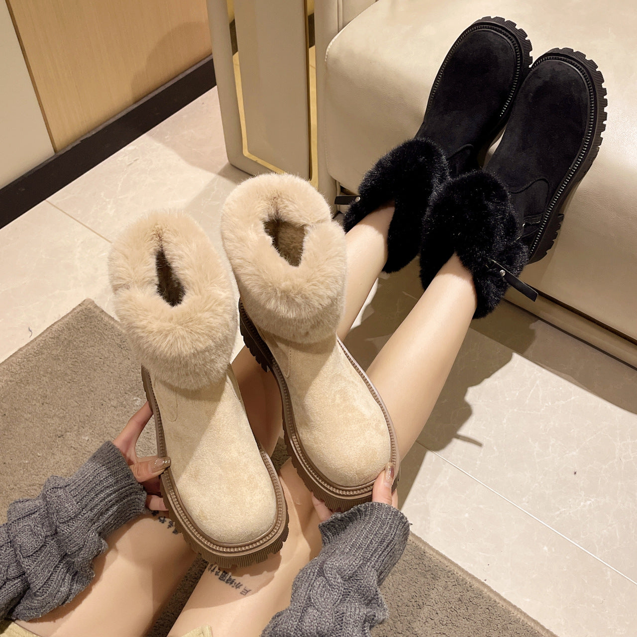Graceful Orthopedic Boots for Modern Look