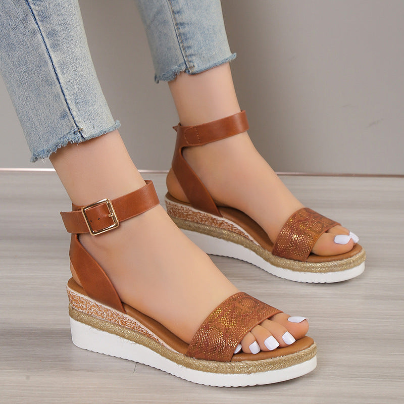 Classic Orthopedic Sandals with Timeless Style