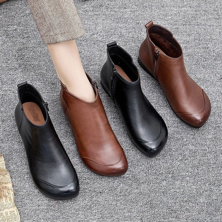 Chic Orthopedic Boots with Unique Design