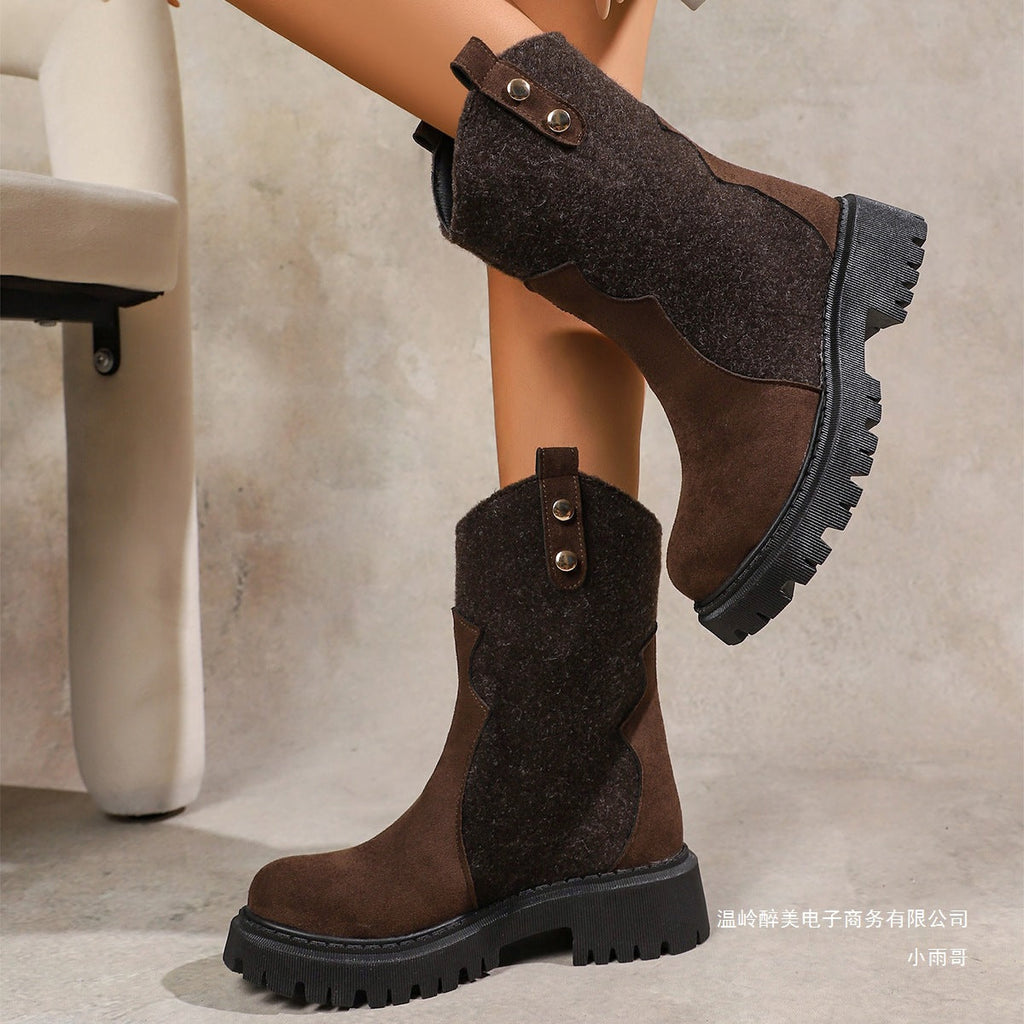 Classic Orthopedic Boots with Timeless Style