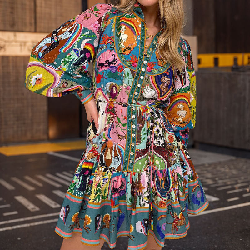 Elegantly Styled Dress for Everyday Wear