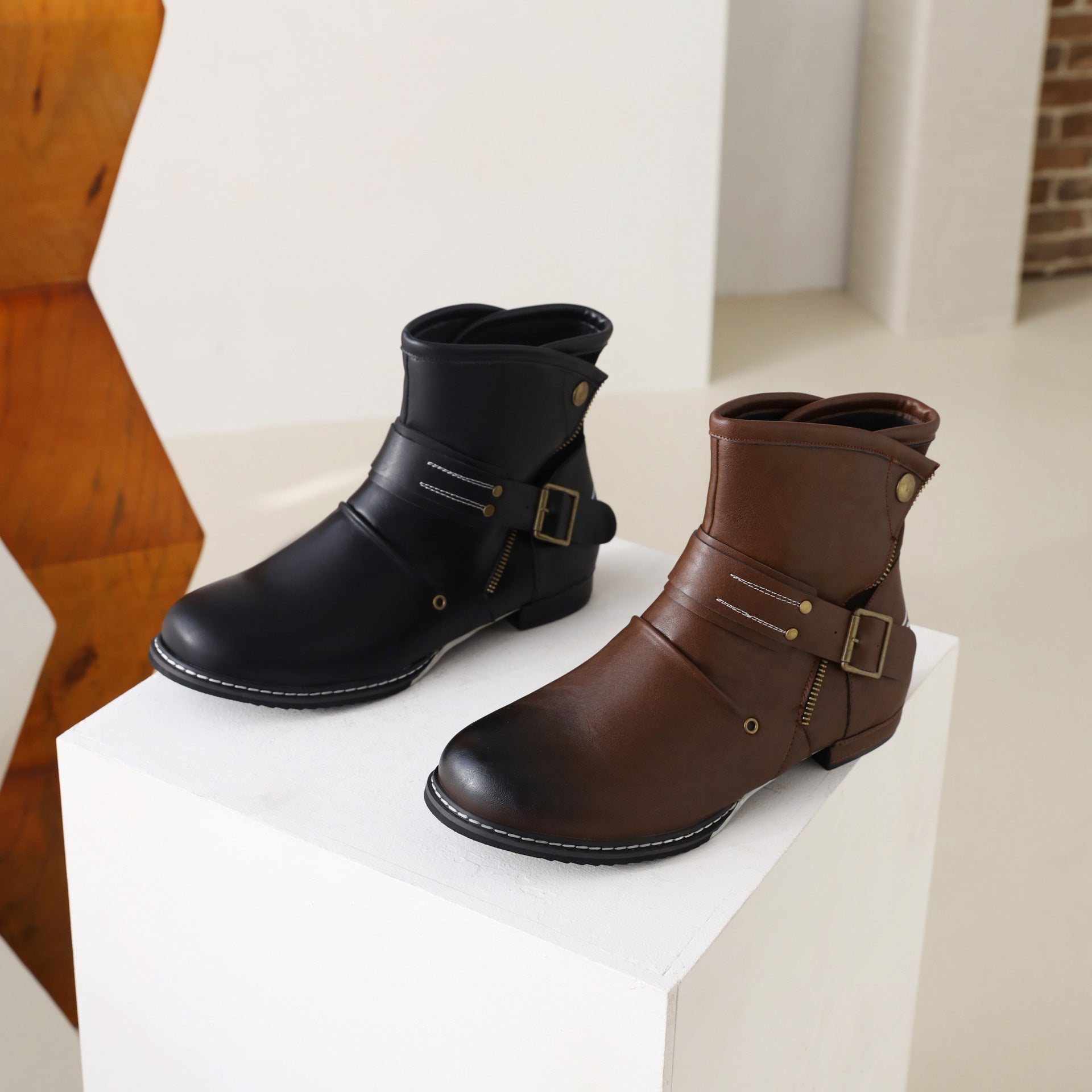 Vintage Inspired Orthopedic Boots