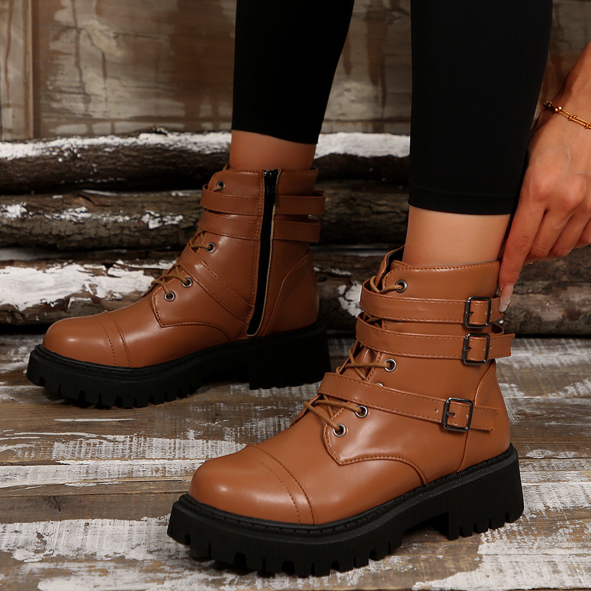 Classic Orthopedic Boots with Timeless Style