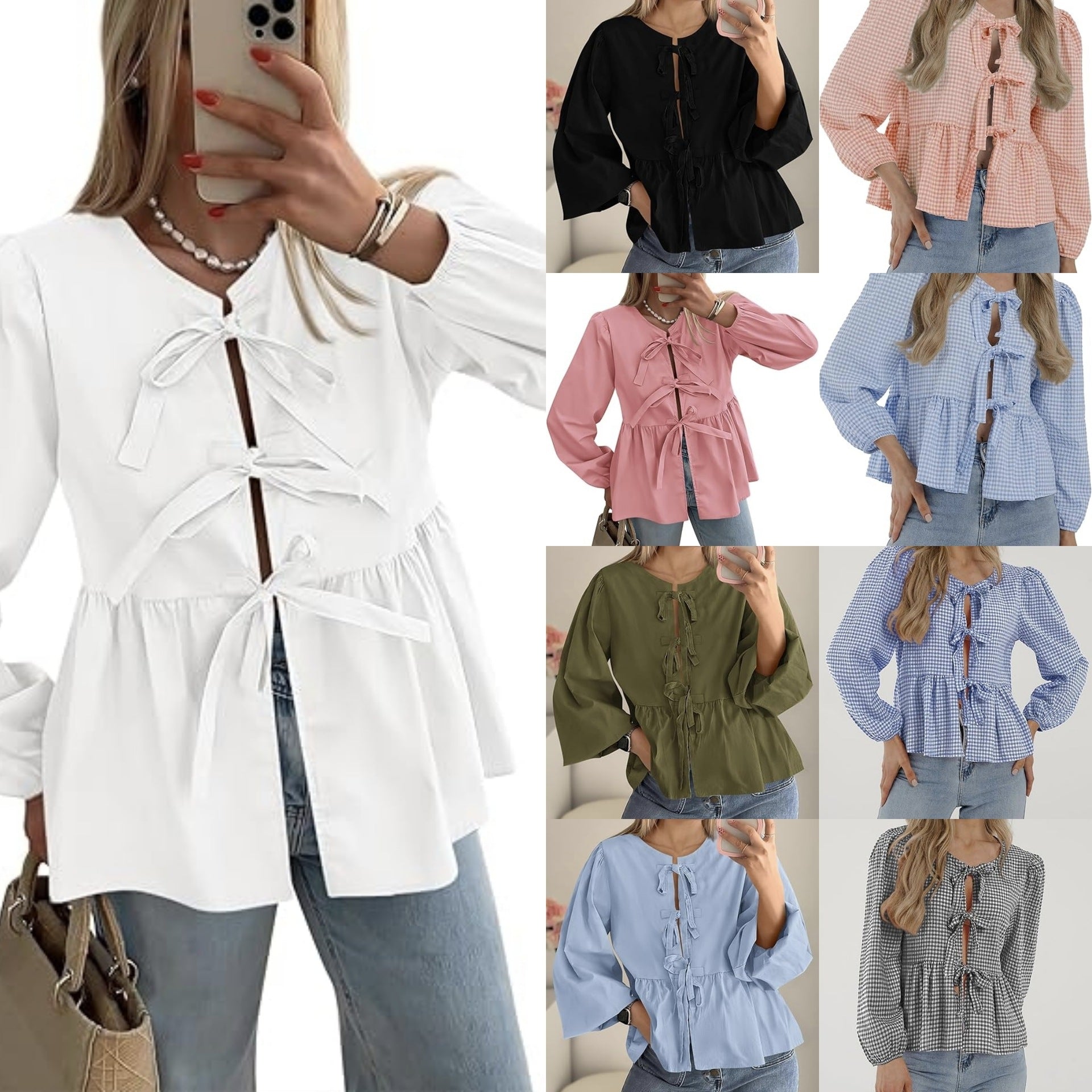 Gracefully Styled Blouse for Any Occasion