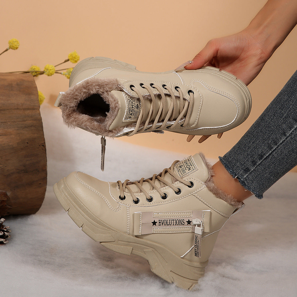 Vintage Inspired Orthopedic Boots