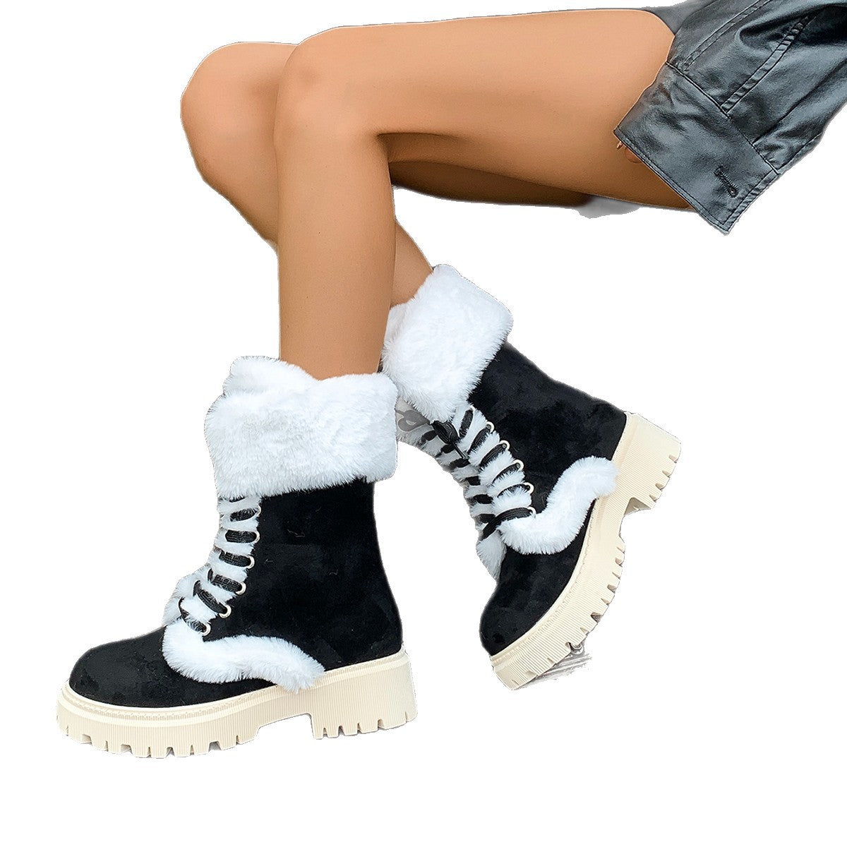 Chic Orthopedic Boots with Unique Design