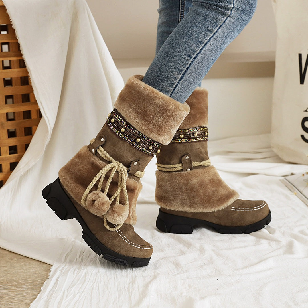Vintage Inspired Orthopedic Boots