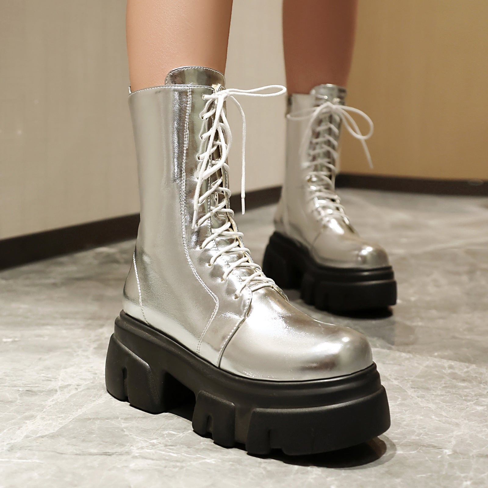Chic Orthopedic Boots with Unique Design