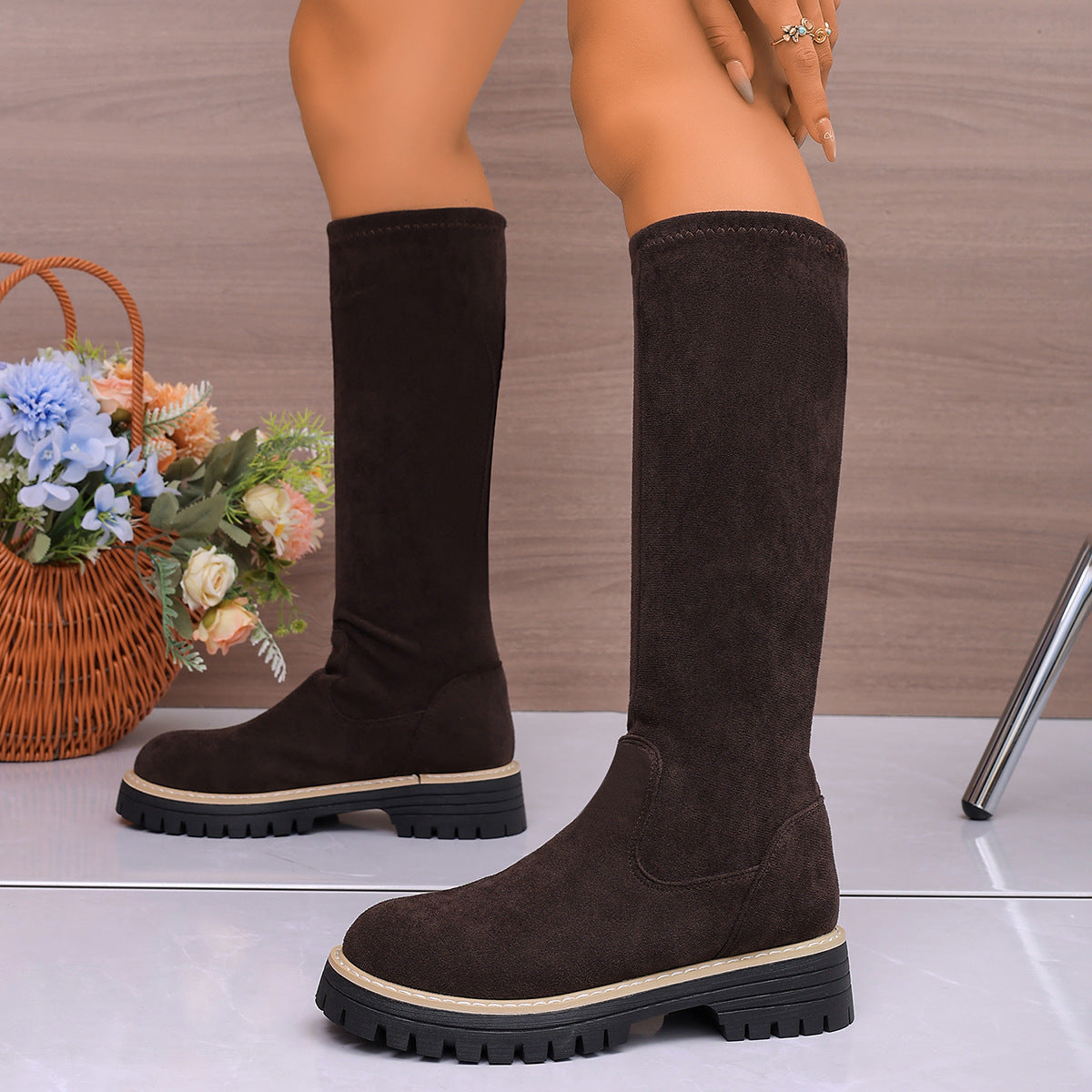 Vintage Inspired Orthopedic Boots