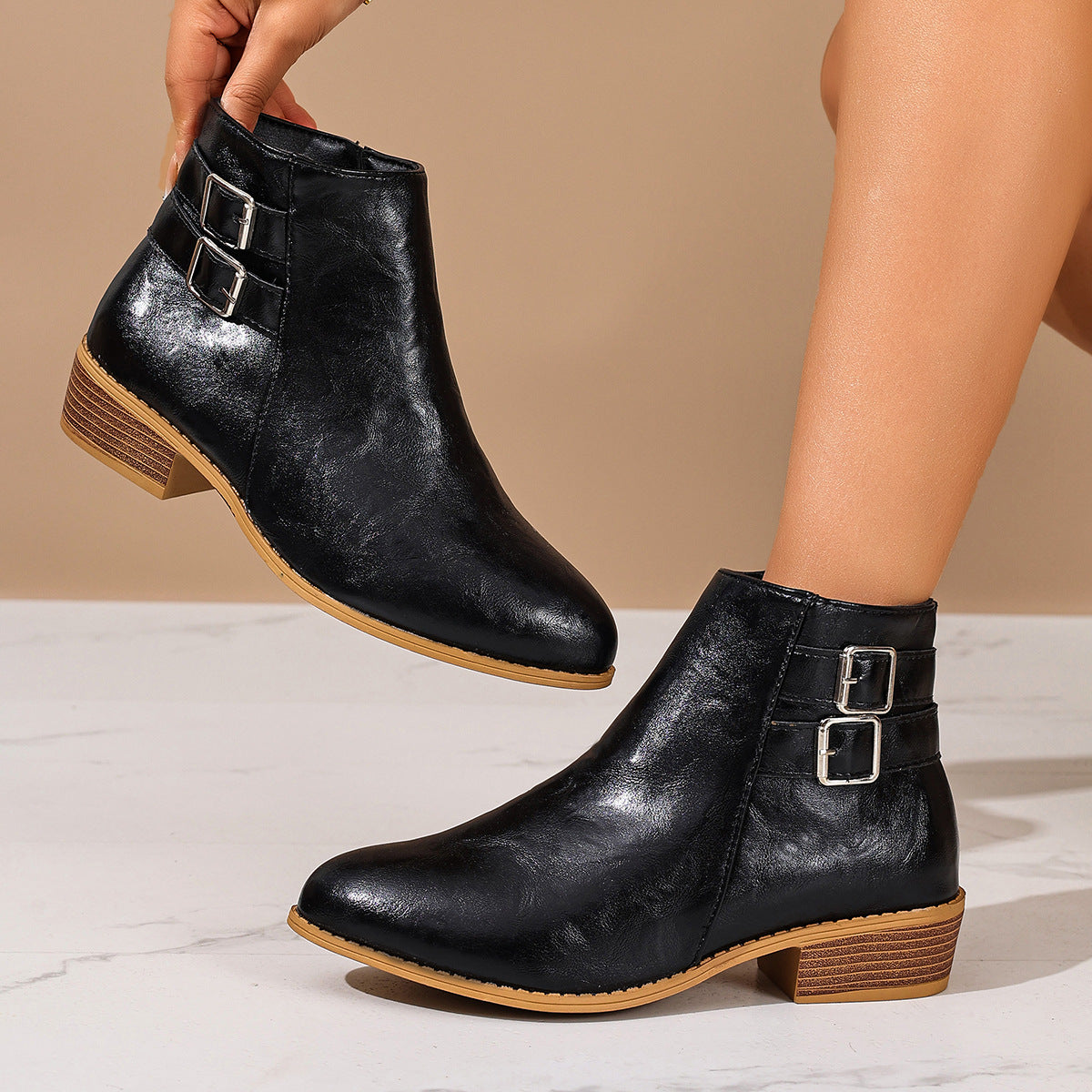 Classic Orthopedic Boots with Timeless Style
