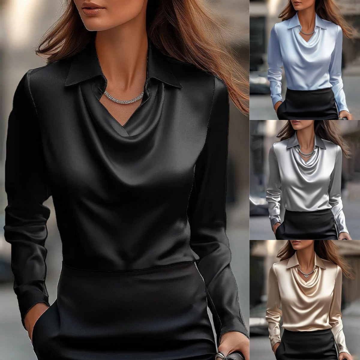 Beautifully Crafted Blouse in a Classic Style