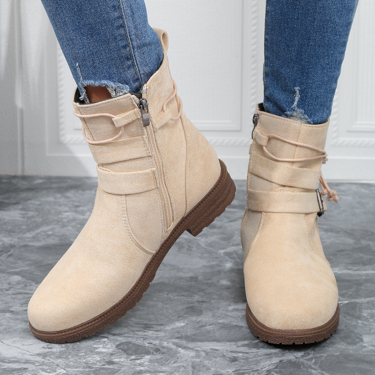 Chic Orthopedic Boots with Unique Design