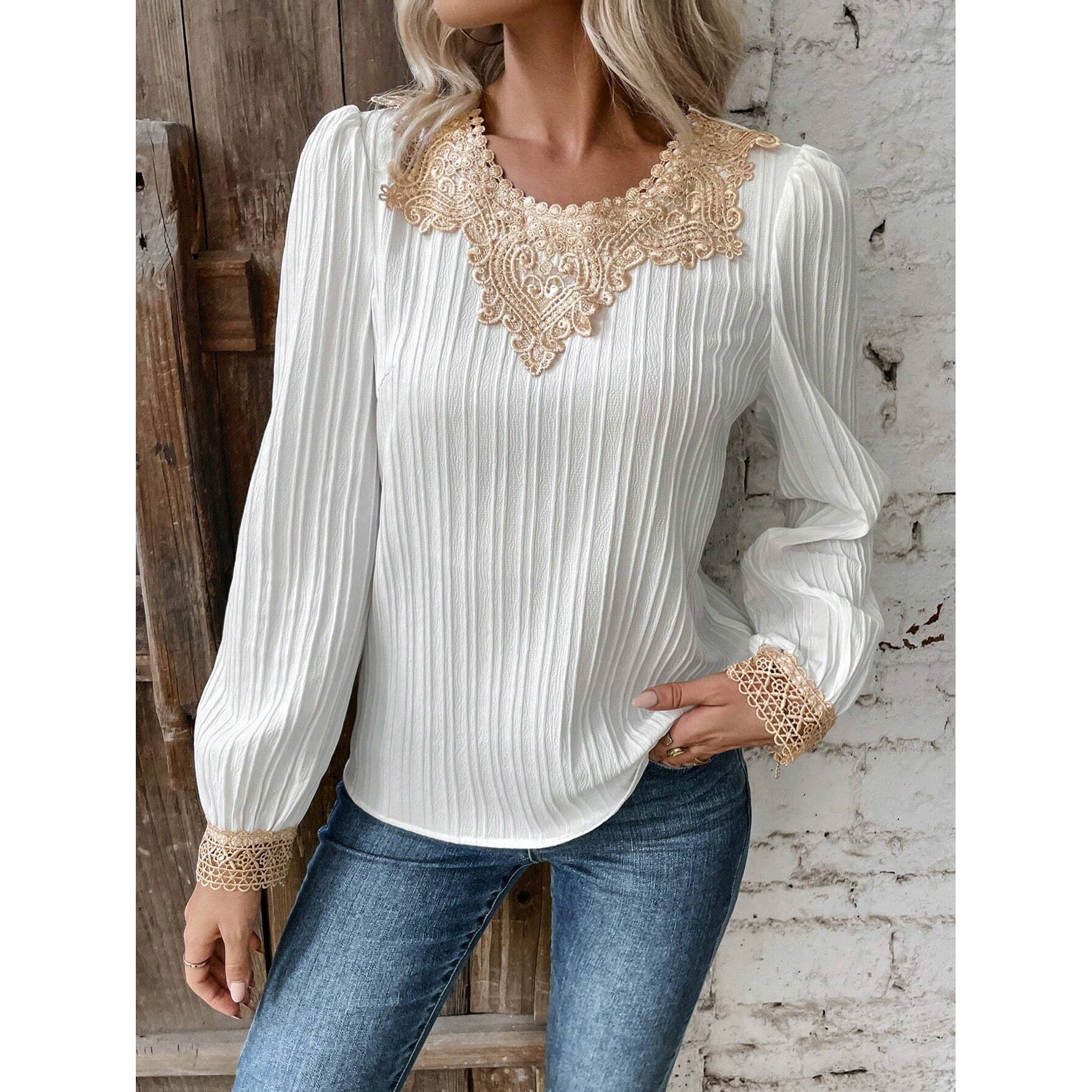 Vintage Inspired Blouse with a Contemporary Edge