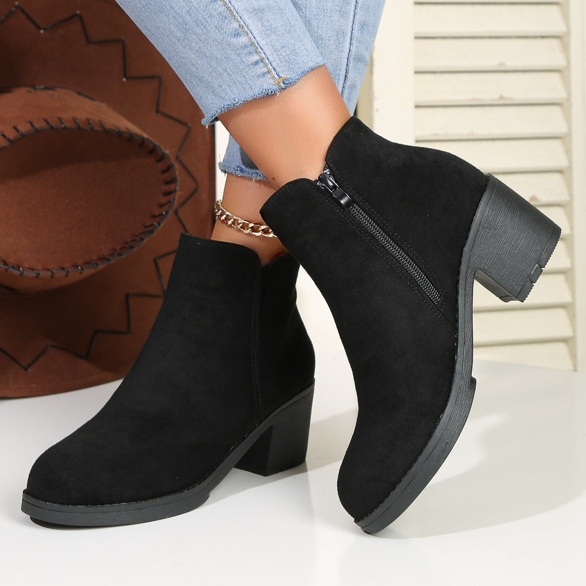 Chic Orthopedic Boots with Unique Design
