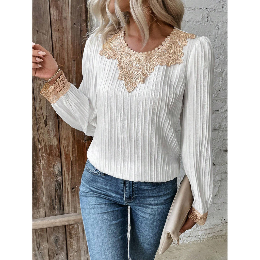 Vintage Inspired Blouse with a Contemporary Edge