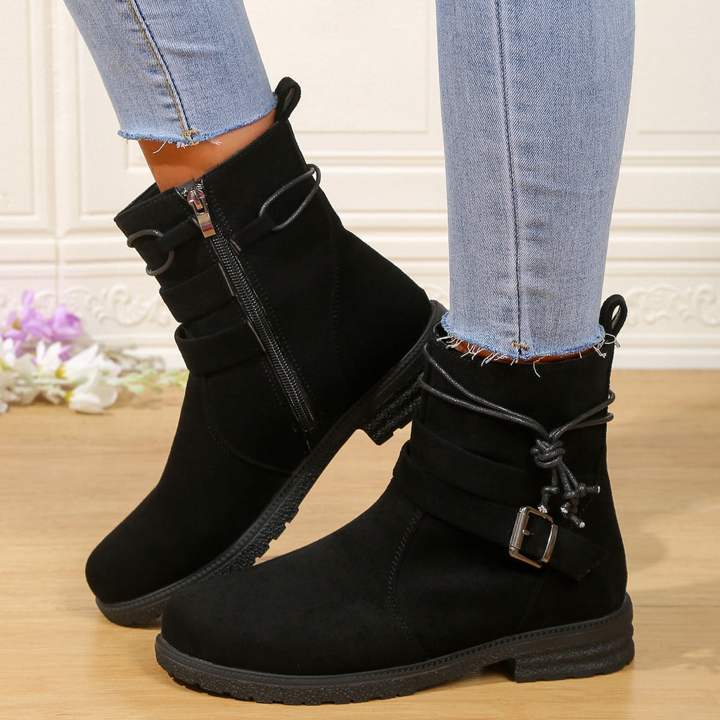 Chic Orthopedic Boots with Unique Design