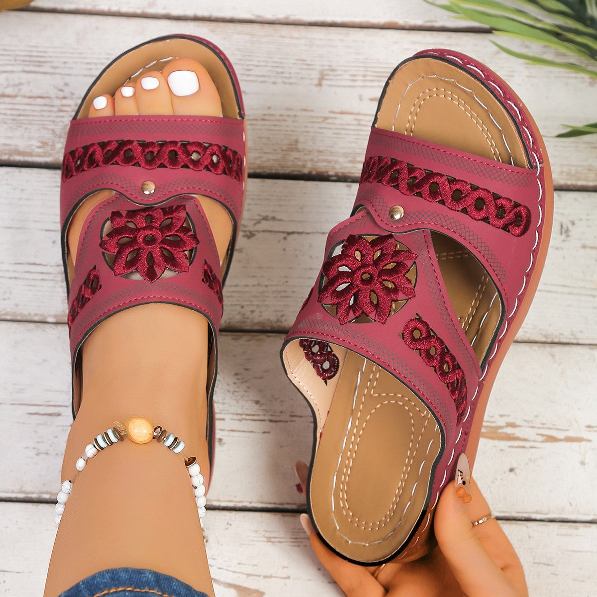 Classic Orthopedic Sandals with Timeless Style
