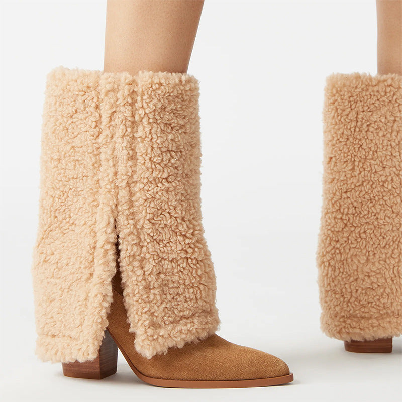 Chic Orthopedic Boots with Unique Design