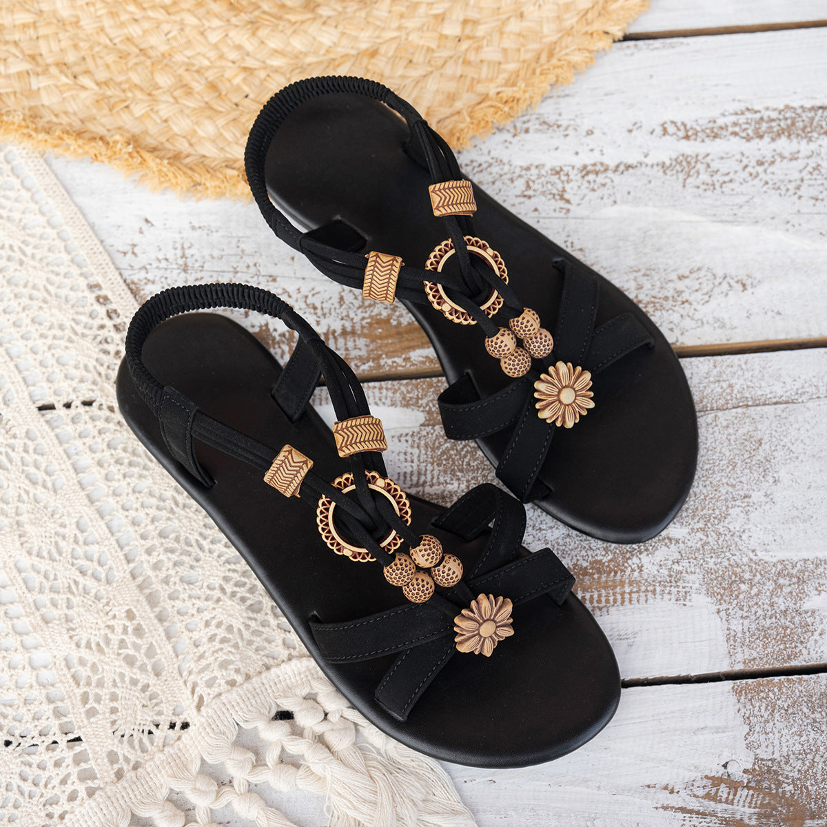 Vintage Inspired Orthopedic Sandals