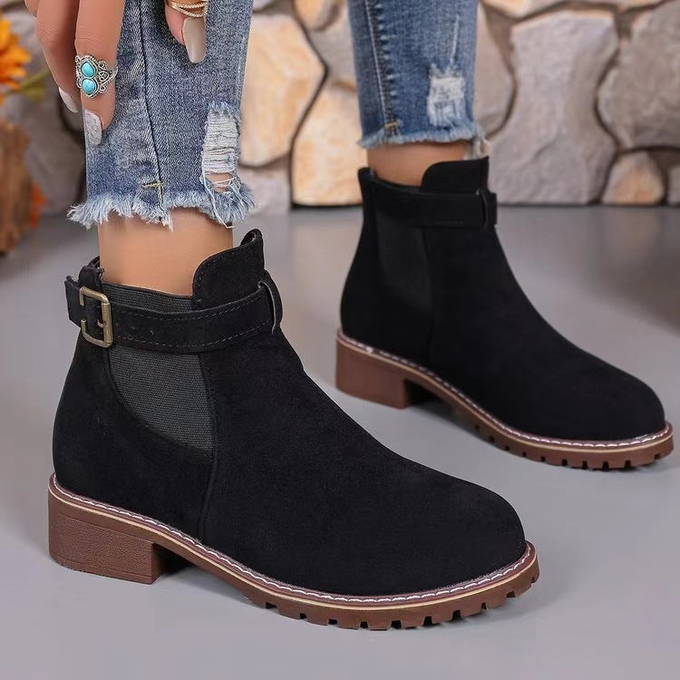Classic Orthopedic Boots with Timeless Style