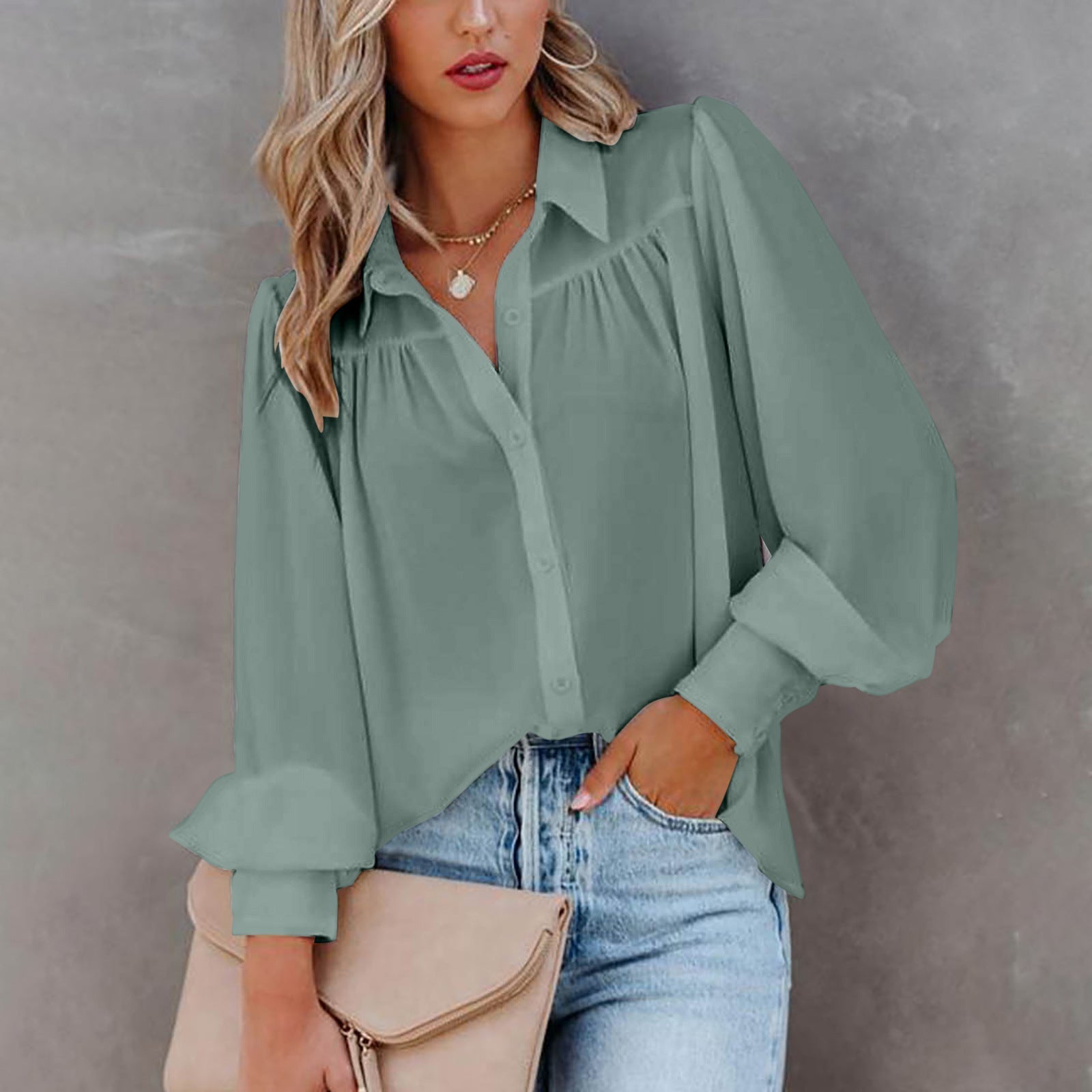 Gracefully Styled Blouse for Any Occasion