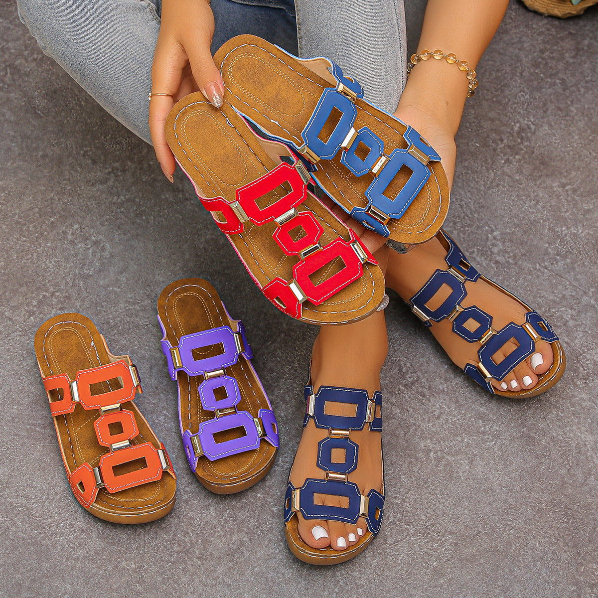 Chic Orthopedic Sandals with Unique Design