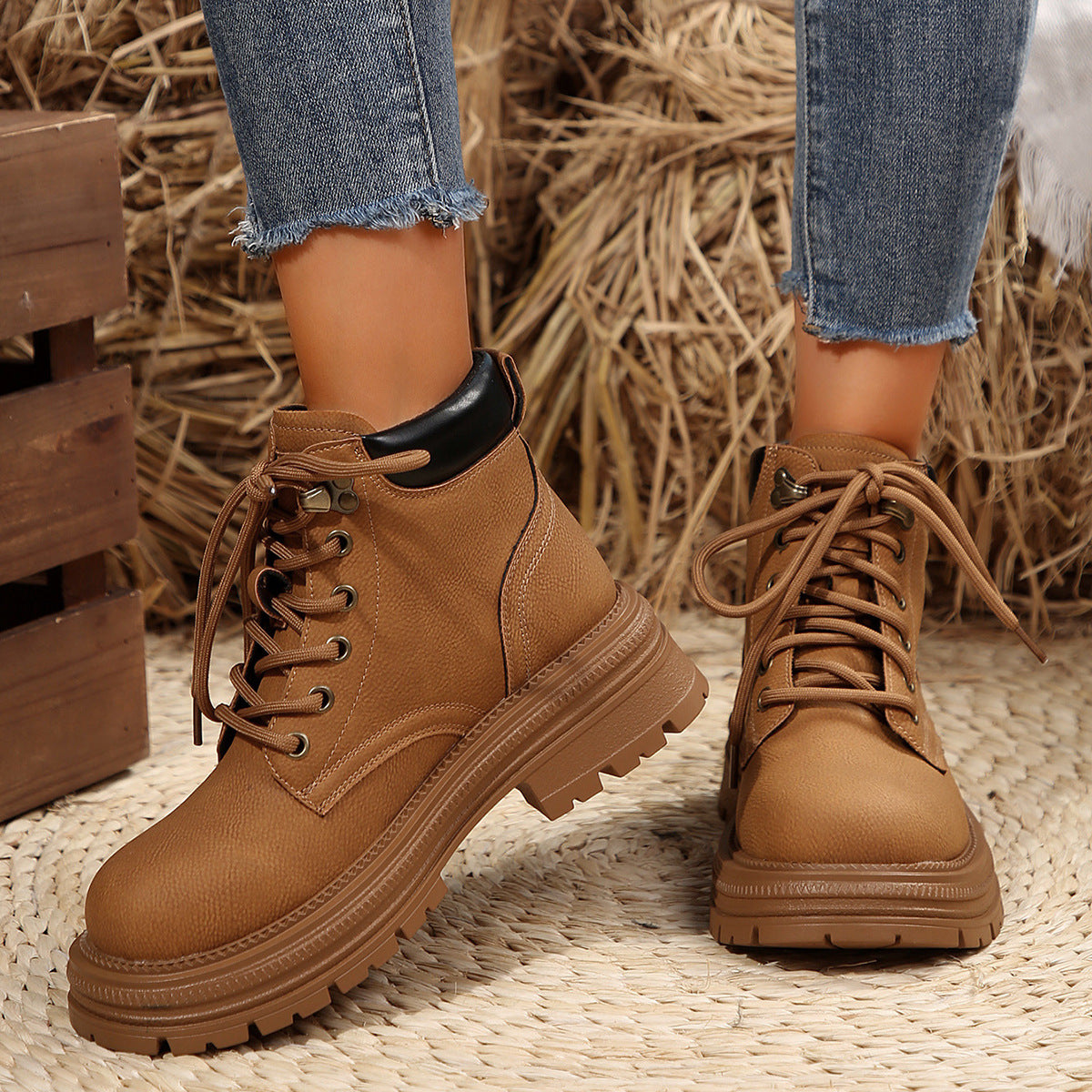 Classic Orthopedic Boots with Timeless Style