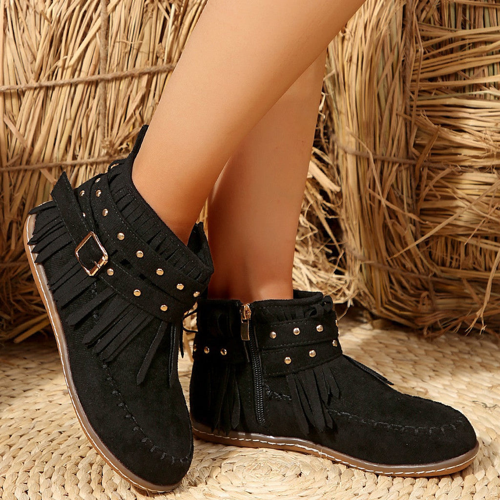 Chic Orthopedic Boots with Unique Design