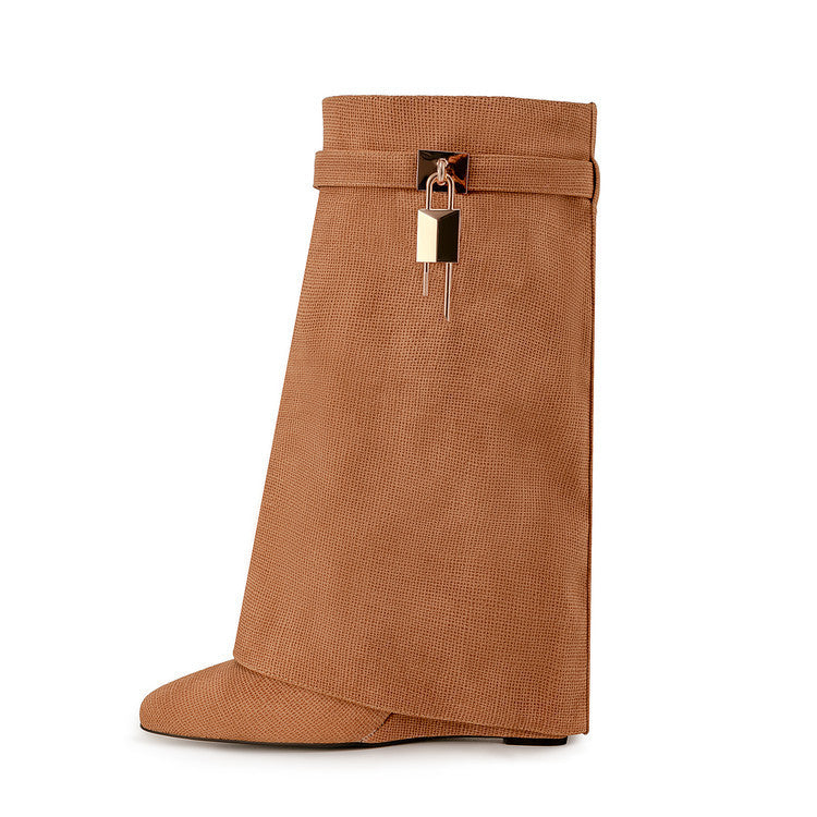 Chic Orthopedic Boots with Unique Design