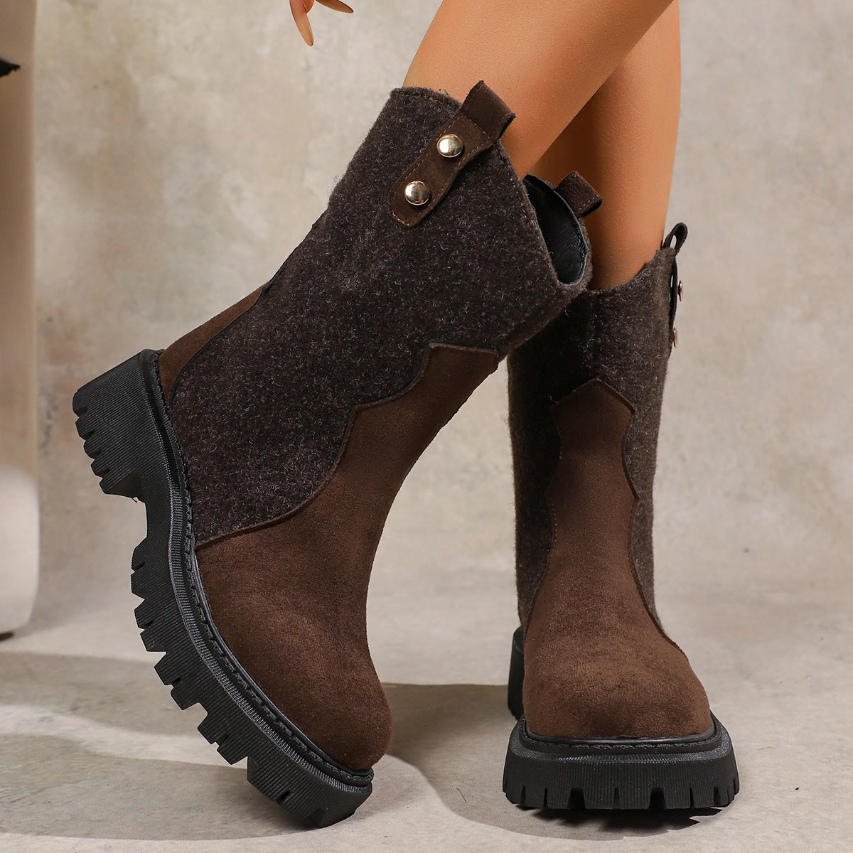 Classic Orthopedic Boots with Timeless Style