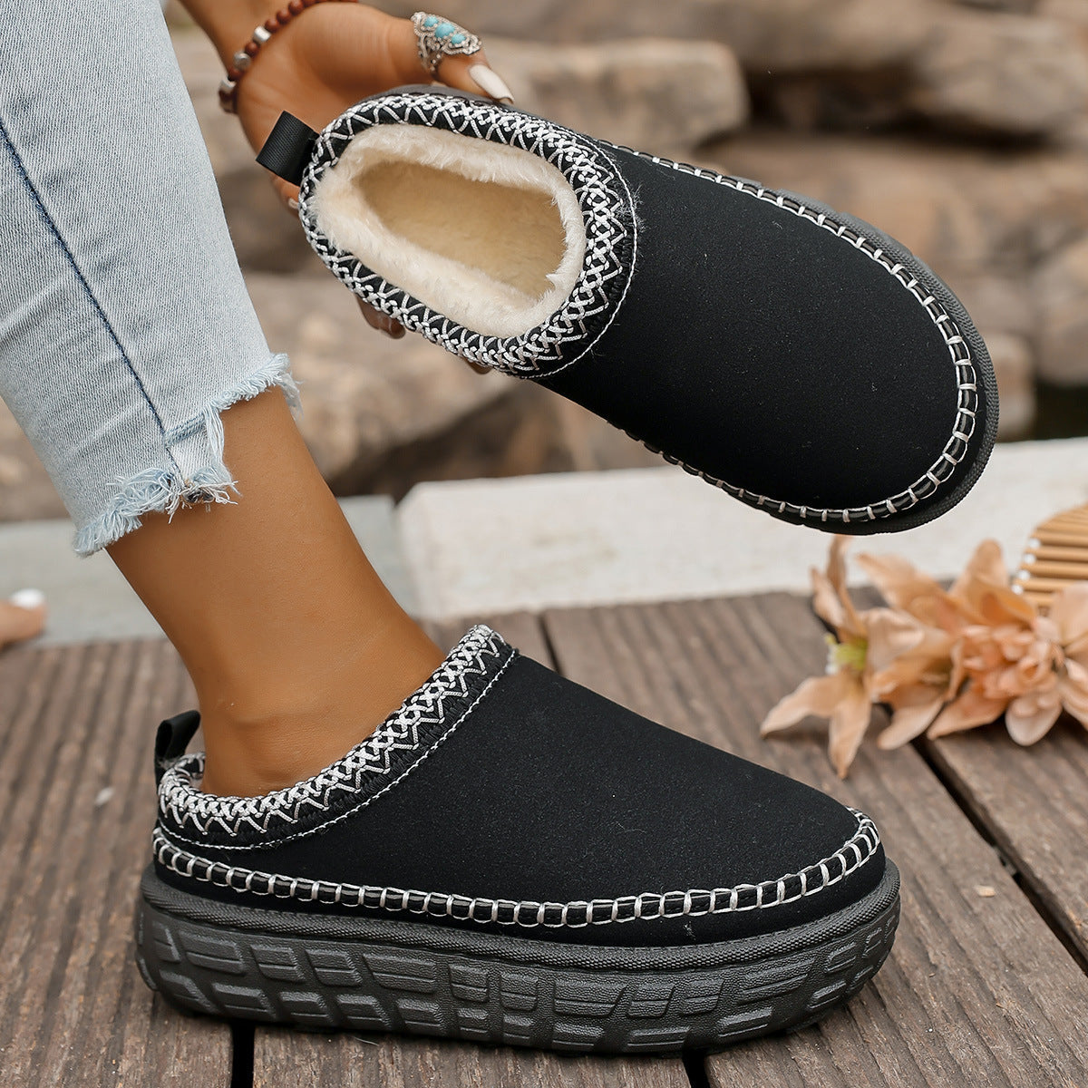Classic Orthopedic Boots with Timeless Style