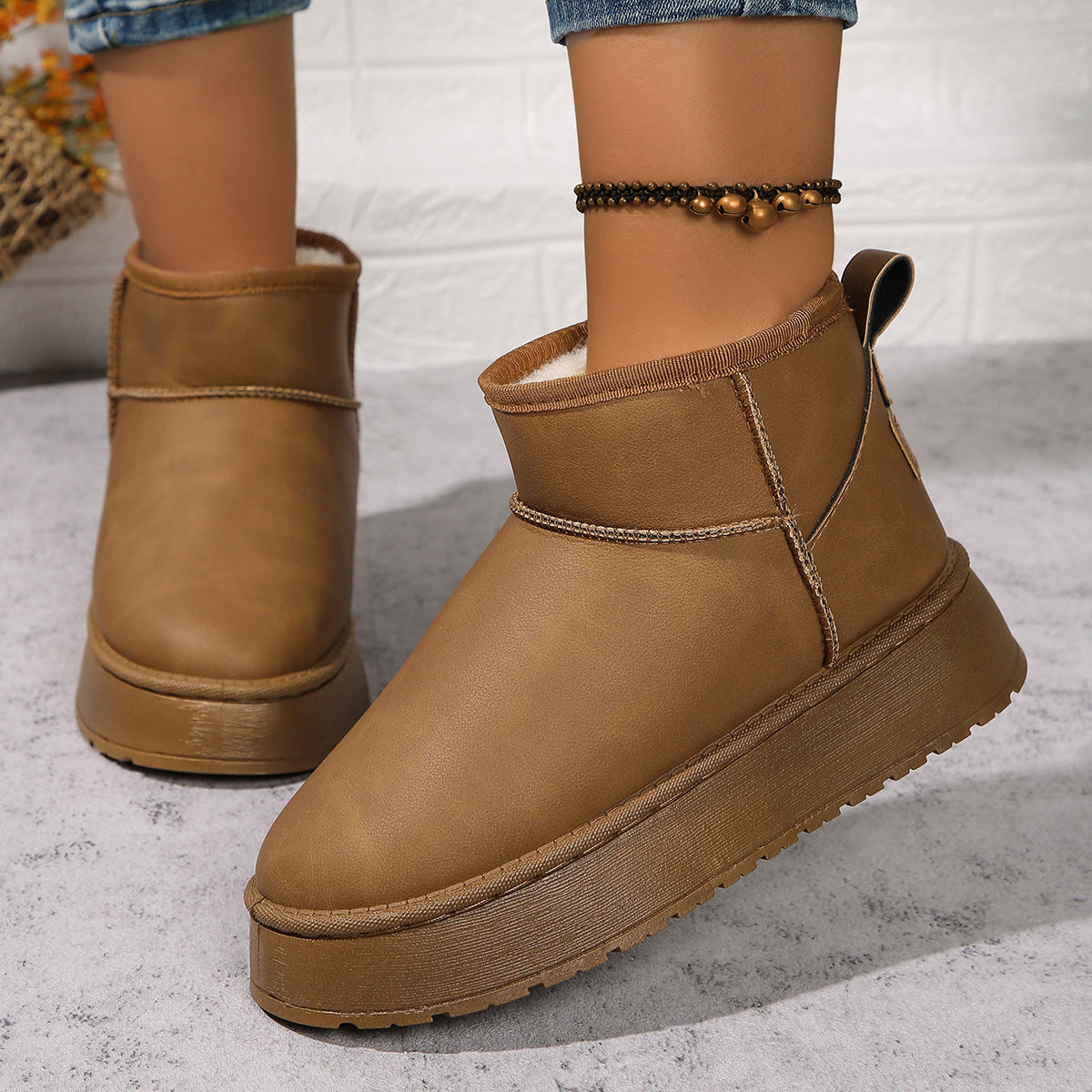 Classic Orthopedic Boots with Timeless Style