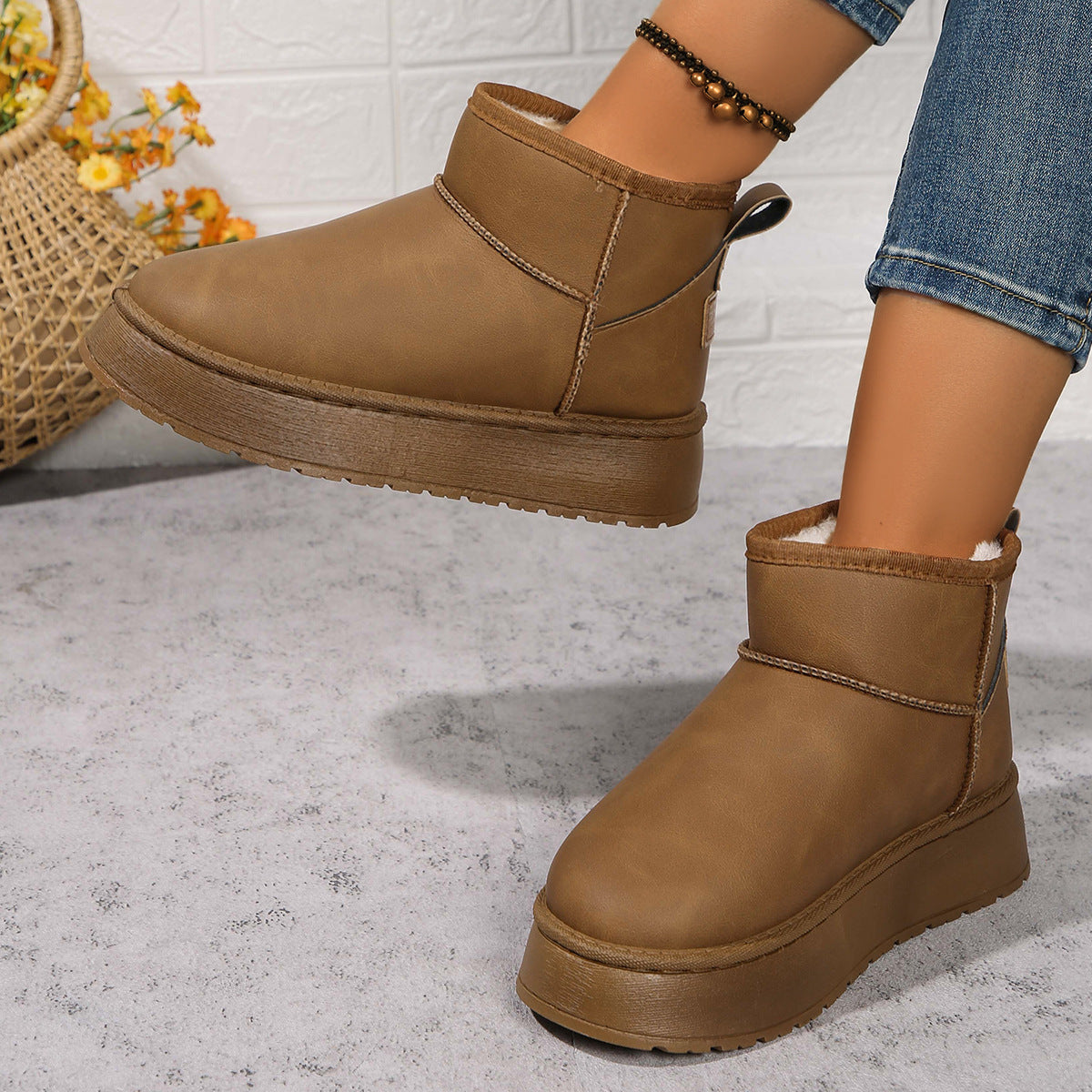 Classic Orthopedic Boots with Timeless Style