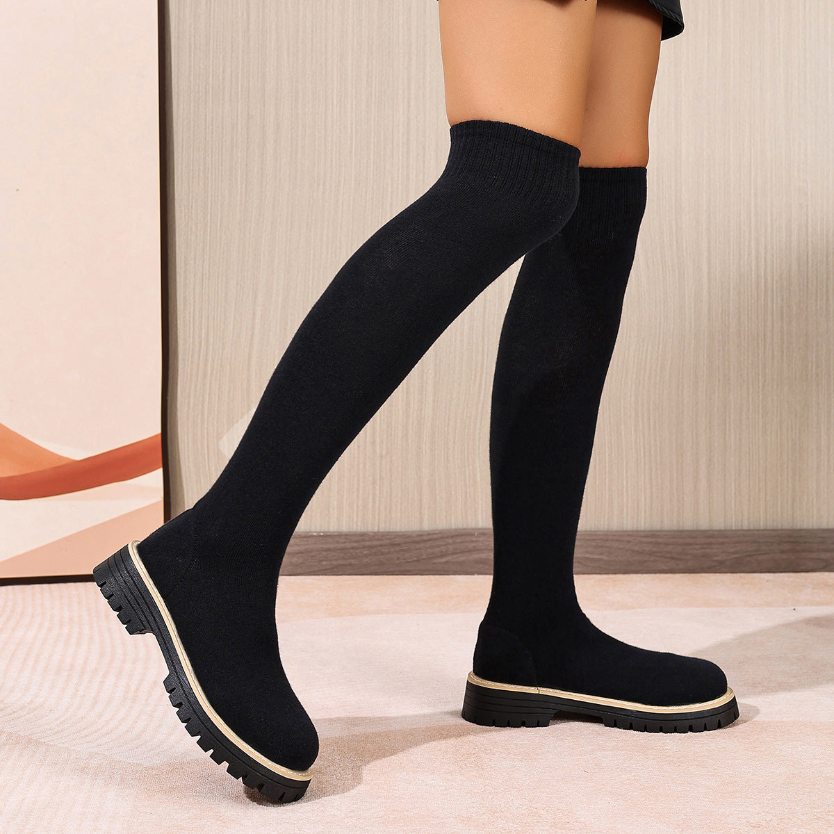 Chic Orthopedic Boots with Unique Design